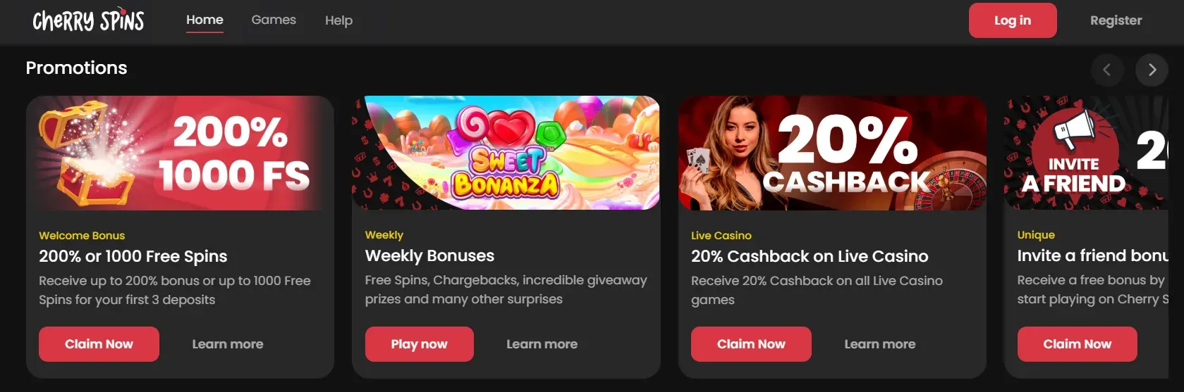 Cherry Spins Casino